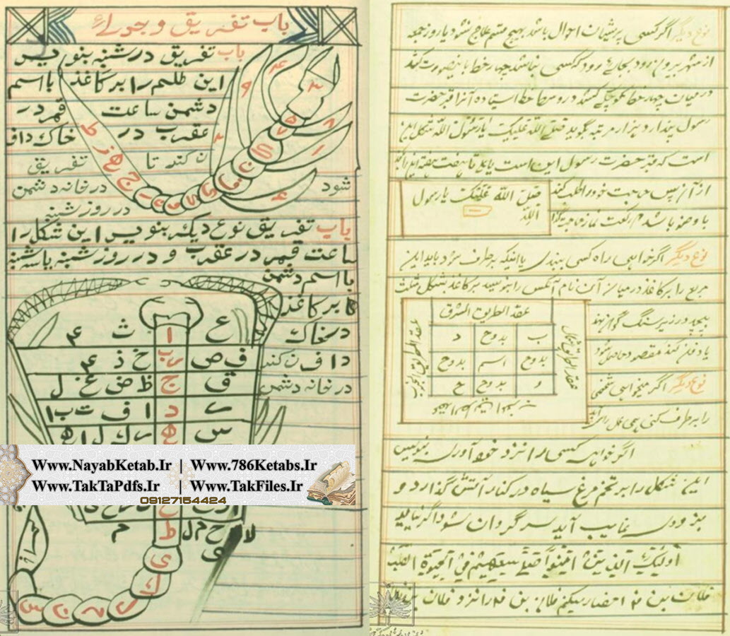 دانلود رایگان کتاب اختیارات ایام در طالع انسان دانلود رایگان کتاب اختیارات ایام در طالع انسان